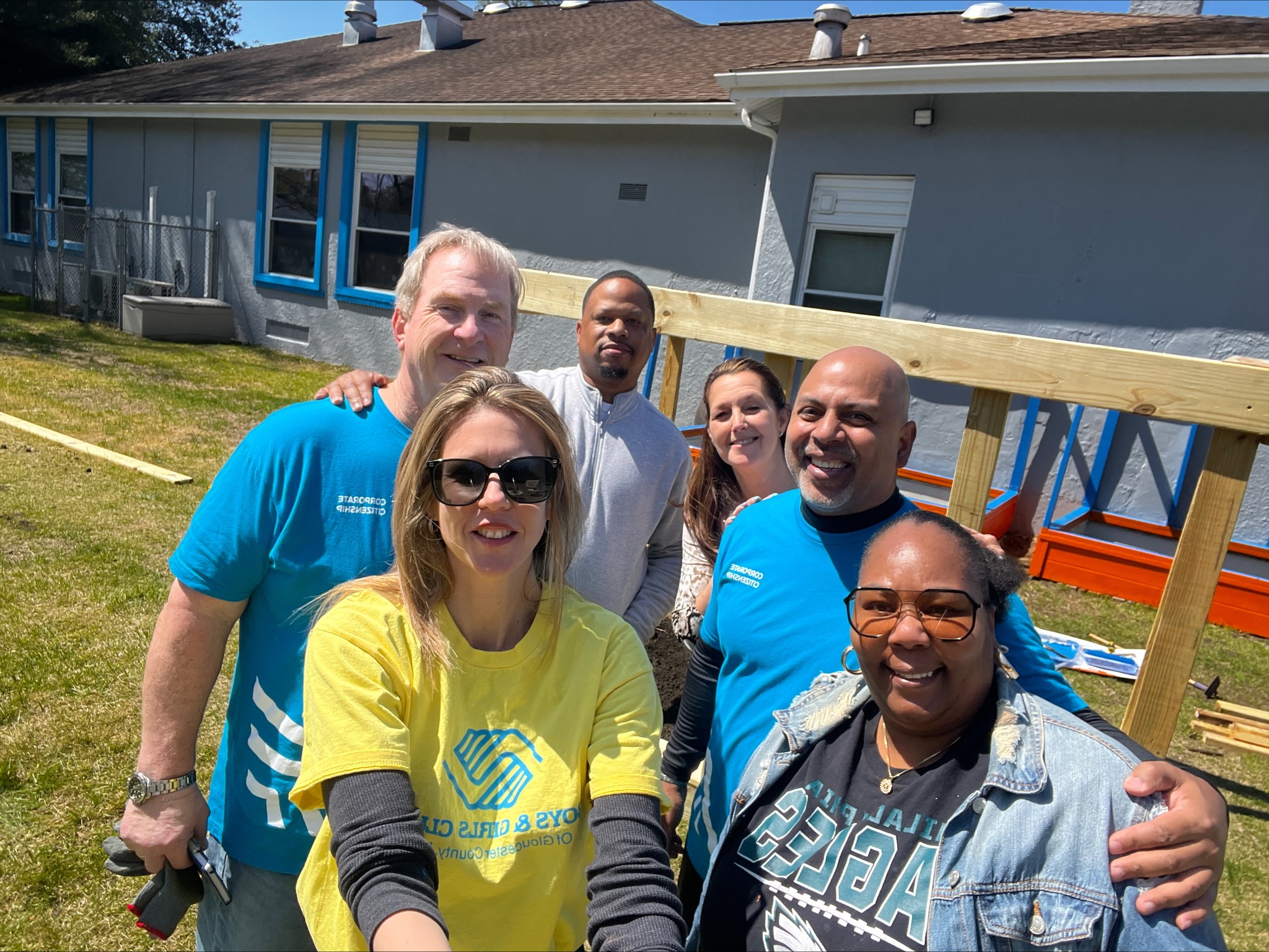 Nonprofit team activity